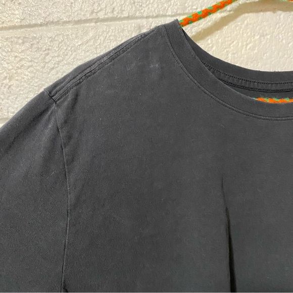 Destroyed Nike Vibes Men’s Black Large Short Sleeve T Shirt Holey Sun - Picture 6 of 13